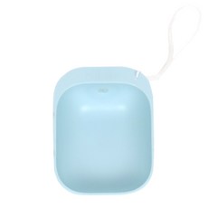 寵物便攜式水碗水瓶, 藍色, 1個