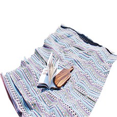 MERRY EDEN Merry Eden 便攜單面防水情感格紋布野餐墊Urban民族, 混色