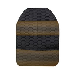 BORN TO ROAD 雙口袋汽車座椅套, 黑色, 1入