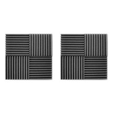 All Foam 三角形隔音海綿 0.4m x 0.4m x 4cm, 8個, 單一顏色