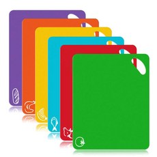 防滑pp砧板 6種, 1套, 砧板 6p