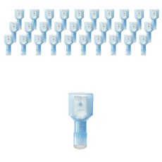 全 PG 黃銅端子 250 TAB 2.5 SQ 藍色, 200個