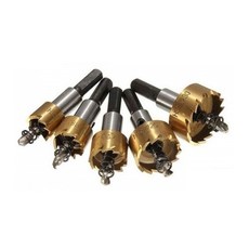 StanMan HSS金屬木材用開孔器5件組, 1套