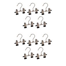 多用途小物雙頭迷你夾, 混色, 10個