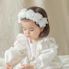 LITTLE TINI 立體花朵髮帶