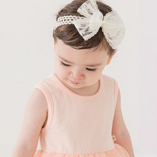 LITTLE TINI 蝴蝶結蕾絲髮帶