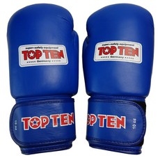TOPTEN AIBA公認比賽用手套, 藍色