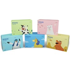 POVIS 面紙 5入, 100張