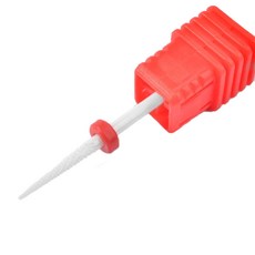 陶瓷美甲磨頭 09, 白色, 1個