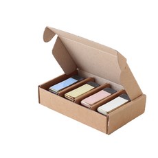 重點筷架 4種組, 拿鐵黃、可愛粉、復古天空、奶油白, 1套