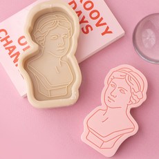 AngleThing 簡單的金星蠟燭矽膠模具, 混色