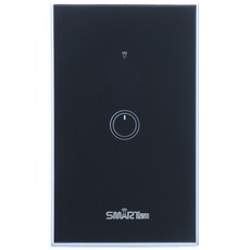 Smartbill IOT語音識別可智慧開關 1孔 黑色, 1個