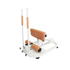 멜킨스포츠 팬덤 스쿼트머신 스틱미포함, 베이지브라운