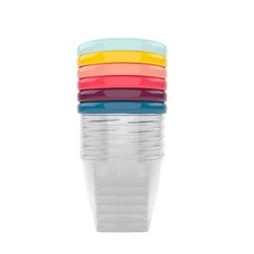 babymoov 副食品儲存罐 250ml 6款, 混色, 1組