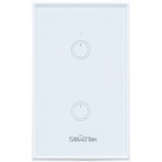 Smartville物聯網語音識別智能開關2格斯白, 1個