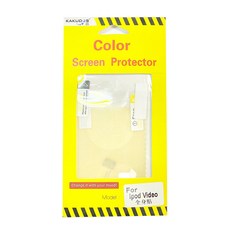 KAKUDOS iPod Video/Classic 專用透明保護膜組, 單一商品, 單一顏色, 1個