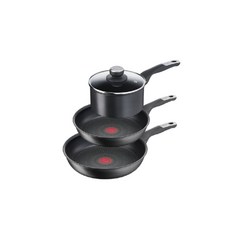 테팔 언리미티드 티타늄코팅 후라이팬 냄비 3종 세트 인덕션 IH, 블랙, 편수 18cm + 팬 20cm + 팬 24cm, 1세트