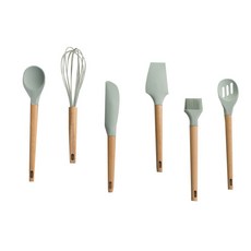 矽膠炊具套組 6 件薄荷, 1套