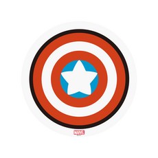 마블 카와이 캡틴 아메리카 마우스 단패드 MKSM-03, 블루, 1개