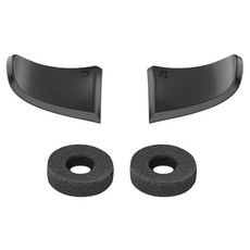 노는역 PS5 블랙 + PS4 ULTRA SOFT 블랙 듀얼센스 확장 트리거 AC 세트, PS4, PS5, 1세트