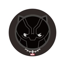 마블 카와이 마우스 단패드 MKSM-04, 04 BLACK PANTHER, 1개