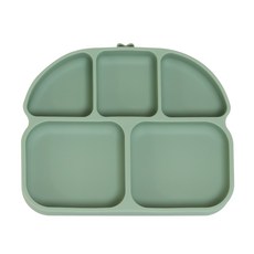 HONG'S PAPA 矽膠餐盤, Emerald