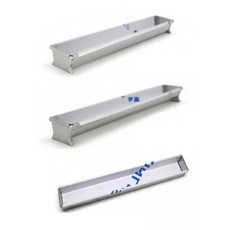 不鏽鋼羊羹模具組 3層彎曲 + 半月 + 方形款, 1個