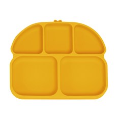 HONG'S PAPA 矽膠餐盤, Mustard