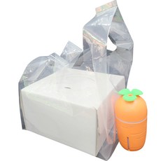 PE透明蛋糕塑膠袋2號, 50入, 1個
