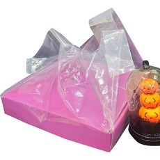 用於送披薩的透明塑料袋 38 x 65 厘米, 1個, 100個