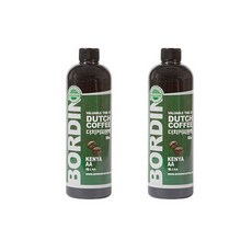 보르딘 콜드브루 더치커피원액 세트 케냐AA, 더치커피원액 500ml x 2p, 1세트