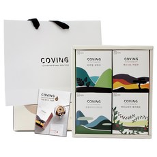 COVING 精選濾掛式咖啡禮盒組, 滴水袋套裝（肯尼亞+巴西+埃塞俄比亞+哥倫比亞）+購物袋, 1組