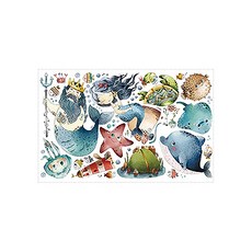 Sweet Space 裝飾牆面貼紙, 兒童貼紙 45