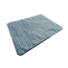 Danube 中型露營風格地墊, 天藍色