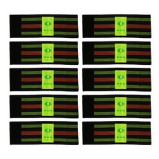 無災害彩色護腿, 10個, 3色