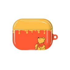 디즈니 곰돌이푸 유광 에어팟 프로 케이스, 허니