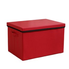 투투톡톡 收納可折疊生活收納箱 XXL, 紅色, 1個