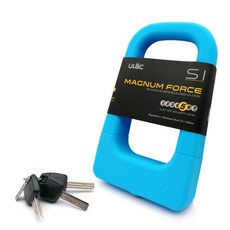 Ulac 自行車鑰匙鎖, 1個, 藍色