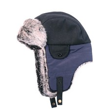 inslo 滑雪板防寒栗子護耳毛帽 RIC 8325, 黑色, 1個