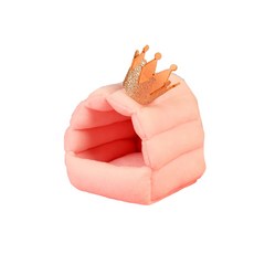 카르노 포근 크라운 햄스터 포치 L, 핑크, 1개