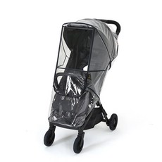 MOMNEST Inglesina Quid + Quid2 專用嬰兒推車罩, 透明, 1個