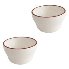 SyracuseCHINA 線球麥片球, 棕色, 2個