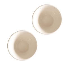 SyracuseCHINA 素色圓型麥片碗, 白色的, 2個
