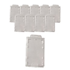 PointCM 員工識別證壓克力卡套, 10個, C 直式