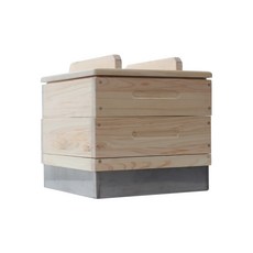 檜木雙層蒸籠, 25*25cm, 1入