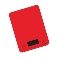 Rebecca Kitchen現代電子秤 RW103, 純紅色