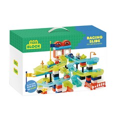 MY LITTLE TIGER 積木賽車滑道, 1個