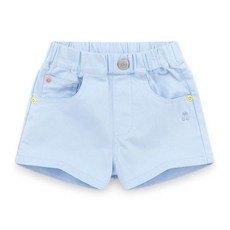JELISPOON 童款粉彩素色休閒短褲