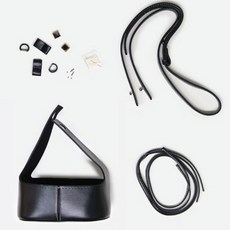 針織氣球多合一DIY套組, 黑色的