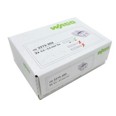 WAGO 單線連接器 2273-202 100p, 1個
